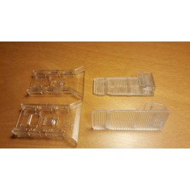 Graber Valance Clip /Clips wood or fauxwood blinds 2 sets clear