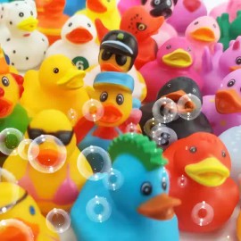 Jeep Ducks Rubber Ducks for Cruise Hiding Jeep Ducking Bath Toy - Qty 30