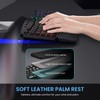 COLIKES Wireless Ergonomic Keyboard, Backlit Keyboard Silent with 15 RGB