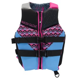 Body Glove Women’s Phantom USCGA Life Jacket PFD-BLU/PNK2-S