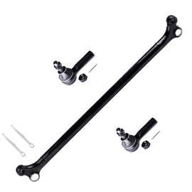 ALEGE 3Pcs Front Suspension Kit,Fit for Nissan Xterra 2000-2004 for Nissan Frontier 1999-2004,2 Front Outer Tie Rod End 1 Center Drag Link