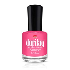 duri Durilaq, D625 Raspberry Sorbet, Hot Pink Opaque Gel Effect Lacquer, 0.61 fl.oz.