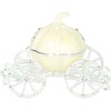 VI N VI Beige Princess Cinderella Crystal Pumpkin Carriage Trinket