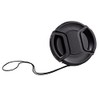 62mm Centre Pinch Front Lens Cap Universal Snap-on compatible Nikon