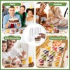 50Set 8OZ Plastic Cups with Lids,Dessert Cups with Spoon,Clear Pudding