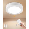 SURAIELEC Rechargeable Ceiling Light with Wall Switch, 8000mAh Battery Ceiling