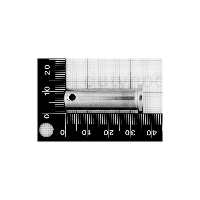 Dutyhook 10X28 Clevis Pin, Stainless Steel AISI 316