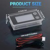 DROK RV Battery Monitor 12v, 10-100v Digital Voltage Meter Battery