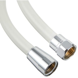 KVK PZKF2SI-2 Shower Hose, White, 5.9 ft (1.45 m) with Attachment