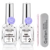 Gellen Nail Dehydrator and Primer Set, Hema-free Natural Nail Prep