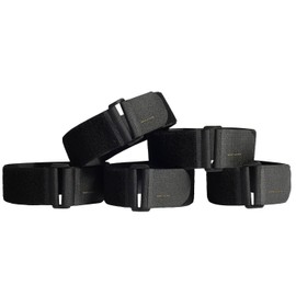 AAA Verclo Fixture Band, Fixture Belt Set of 5, Available in Each Size, Made in Taiwan, black