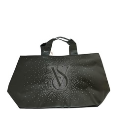 Victoria's Secret Rhinestone Shine Tote Bag Color Black New