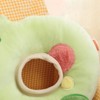 Cat Elizabethan Collar Soft Artificial Rabbit Plush Neck Protection Cute