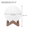 LED Night Light Innovative MoonShaped Table Bedside Lamp Children Birthday