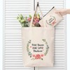 Rhdekoein Teacher Tote Bag and Pouch Small Bag Cotton Bag