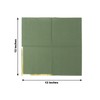 Tableclothsfactory 50 Pack | 2 Ply Soft Olive Green with