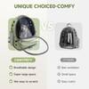 Cawypety Cat Backpack Carrier, Breathable Cat Carrier Large Space Bubble