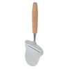 Stainless Steel Cheese Slicer- Multi-Functional Cheese Slicer -Wood Handheld Slicer