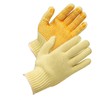 [ミドリ安全] 耐切創 手袋 作業用 7ゲージ 厚手 すべり止め付 ケブラー(R) MK100V イエロー
