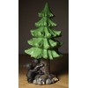 Lipco Black Bear Papa & Cubs Climbing Pine Tree