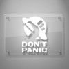 Yoonek Graphics Don't Panic Vinyl Decal Sticker # 855 (4"
