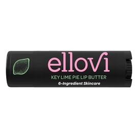 Ellovi Bálsamo Labial Natural de Mantequilla - Lima - Lo Suficientemente Puro Para Comer - Hecho Con Solo 6 Ingredientes Veganos - Cuidado Hidratante 