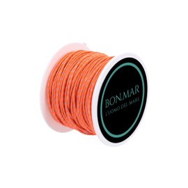 BON.MAR Dyneema Coated Sk75 Lead 50 m Reel Orange Grey Inserts Diameter 1.5 mm