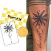 Boldink 2 Pcs Semi Permanent Juagua Tattoos 2 Weeks Long