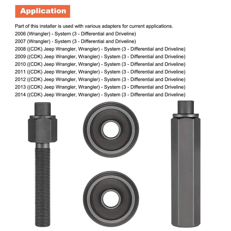 6764A Inner Axle Seal Installer Set Dana 30 Seal Tool