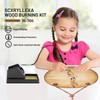 Wood Burning Kit,one Pyrography Pen Wood Burning Tool with Adjustable