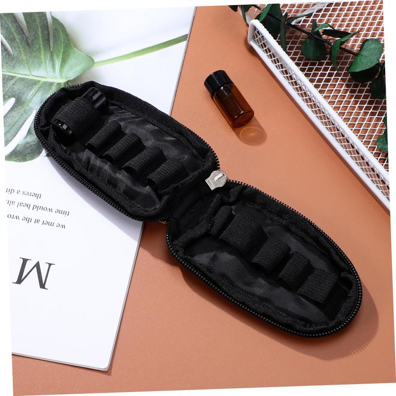 VICASKY Essential Oil Carrying Case for Bottles Portable Key Bag