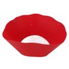 Splatter Guard Silicone Anti Oil Splashing Adjustable Frying Pan Wall