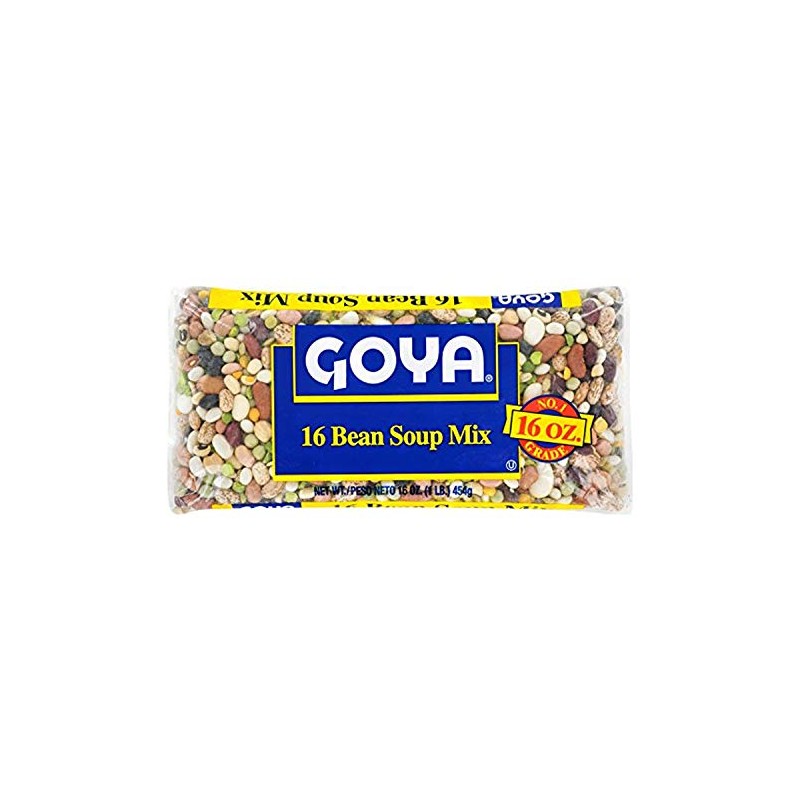 Goya 16 Bean Soup Mix No. 1 Grade, 14 oz,