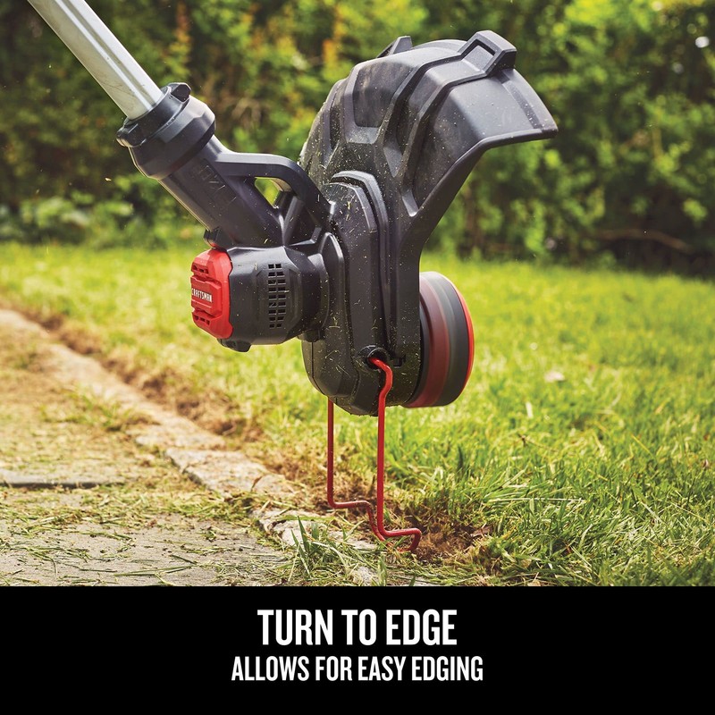 CRAFTSMAN V20 WEEDWACKER Cordless String Trimmer Edger with Automatic Feed,