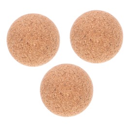 KONTONTY 3pcs Replaceable Cork Balls for Foosball Tables Wear Resistant Design Indoor Game Accessories Compact for Tabletop Enjoyment