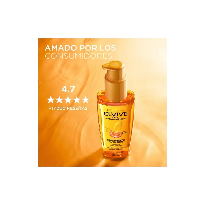 Aceite Capilar LOréal Paris Elvive de Óleo Extraordinario 100ml