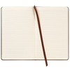 C.R. Gibson MJ5-4792 Brown Bonded Leather Notebook with 240 Ruled