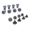 DL-pro Basket Roller Set Top and Bottom for AEG Electrolux