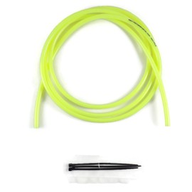 6'ft x 1/8" (3.2mm) ID x 1/4" OD Polyurethane Small Carburetor Vent Hose Fuel Line Mx ATV Dirtbike Carb (Solid Neon Yellow)