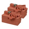 Ramanta Home Linen Flax Cloth Napkins Set of 24 -