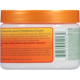 Cantu Natural Hair Leave-In Conditioning Cream 12oz Jar by Cantu