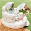 Multifunctional Baby PVC Inflatable Spine Protection Bathroom Sofa Learning Eating