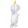 Hog Wild White Unicorn Popper Toy - Shoot Foam Balls