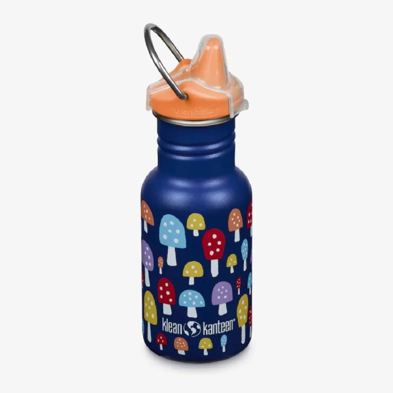 Klean Kanteen 12oz (355ml) Kid's Classic Sippy Bottle, Cars
