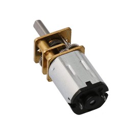 BQLZR 33x12mm 15RPM Silver Metal Mini DC 3V Gearbox Gearwheel Motor Mini Reduce Speed Geared Electric N20 Motor with 3mm Shaft Dia