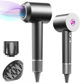 Hair Dryer-110000 RPM High-Speed Ionic Blow Dryer, Brushless Motor, 8 Wind Modes, Magnetic Nozzles & Diffuser, Intelligent Temperature Control, Reduces Frizz & Enhances Shine, Quiet & Fast Drying