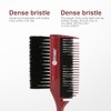 3 Pieces Hair Dye Brush Comb Set, Double Head Hair