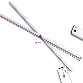 Coleman 12x12 Instant Eaved Shelter Canopy Gazebo 39 7/8" Side Truss Bars Replacement Parts