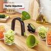 TEFAL INGENIO K22980 Spiral Cutter, Easy to Use, Easy Cleaning,