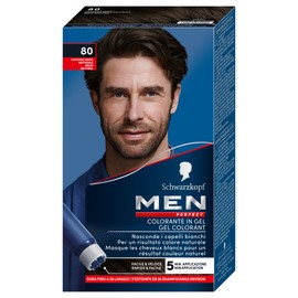 Hair Color Gel Men Perfect 80 Natural Black Brown